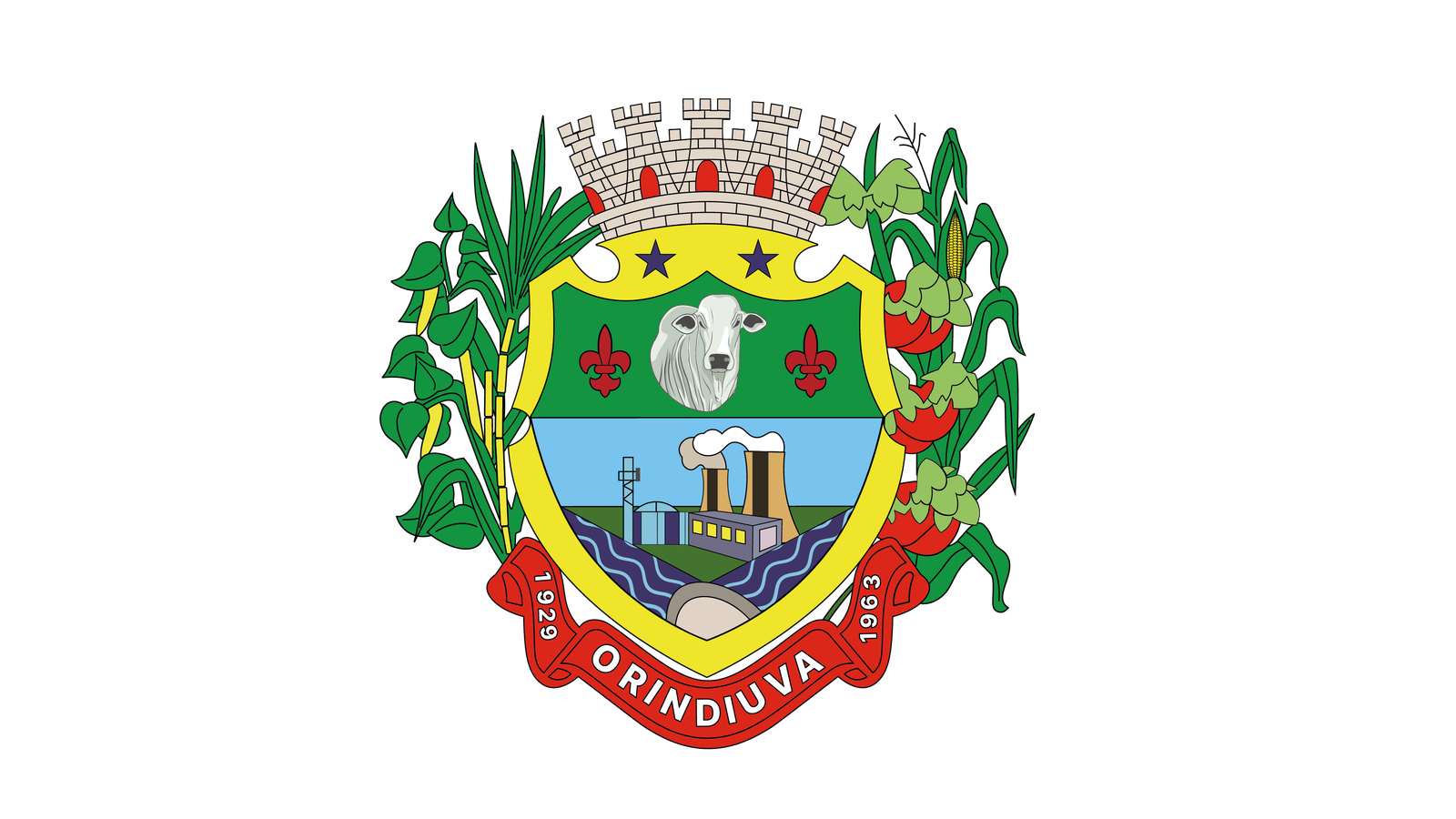 Brasão de Orindiúva