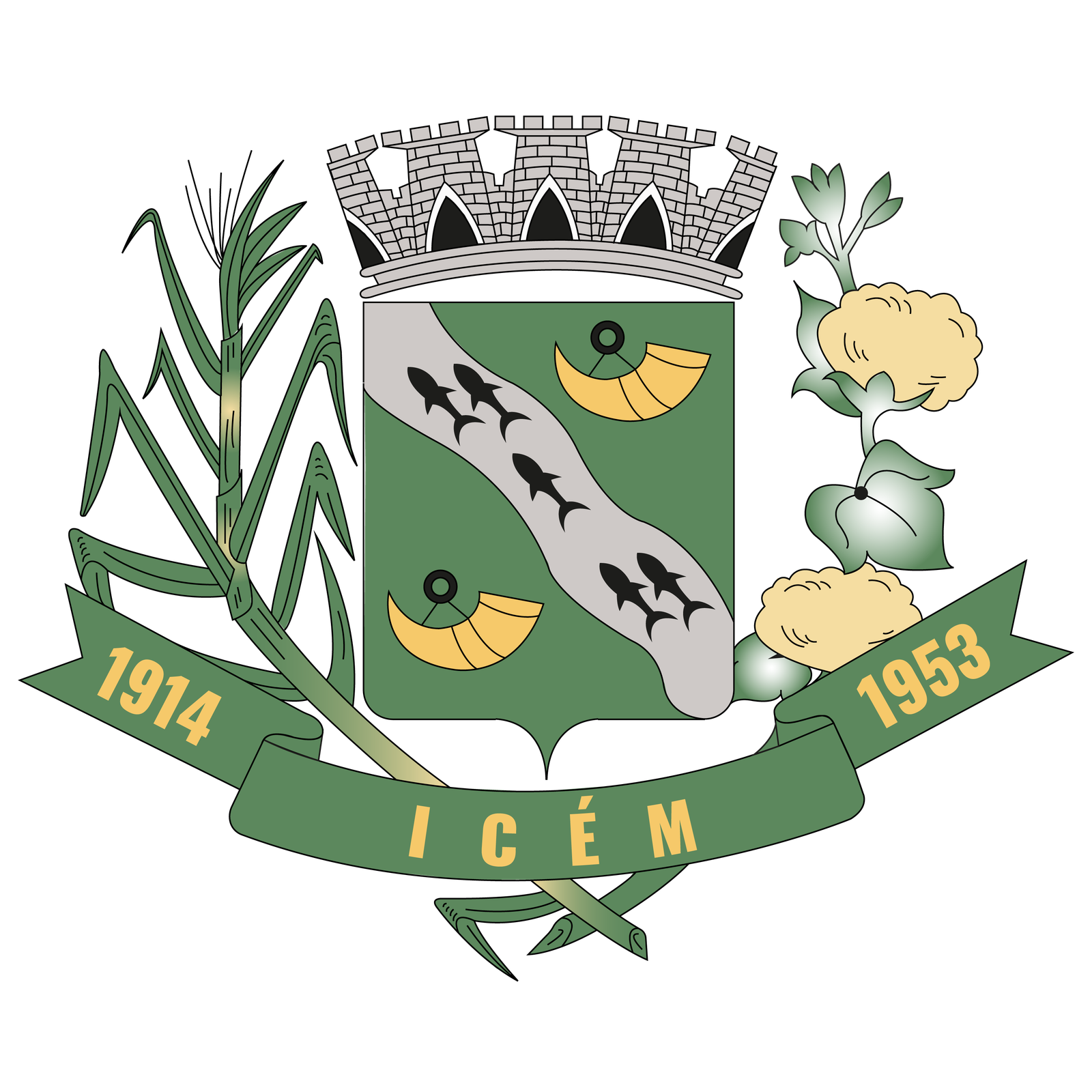 Brasão de Icém